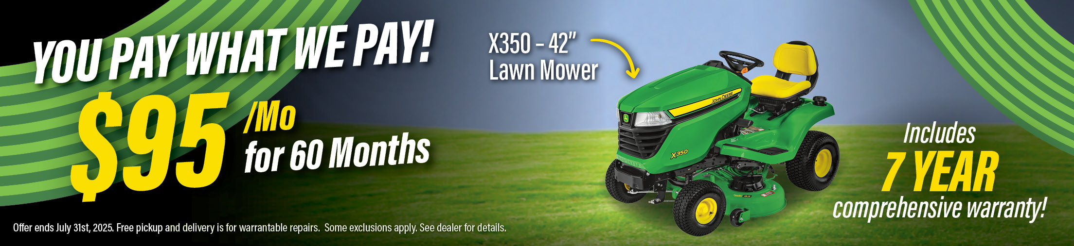 John Deere X350
